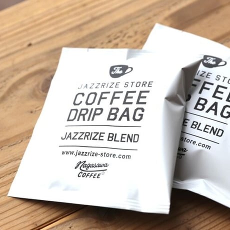 JAZZRIZE STORE COFFEE DRIP BAG “JAZZRIZE BLEND” (Blend by NAGASAWA COFFEE)