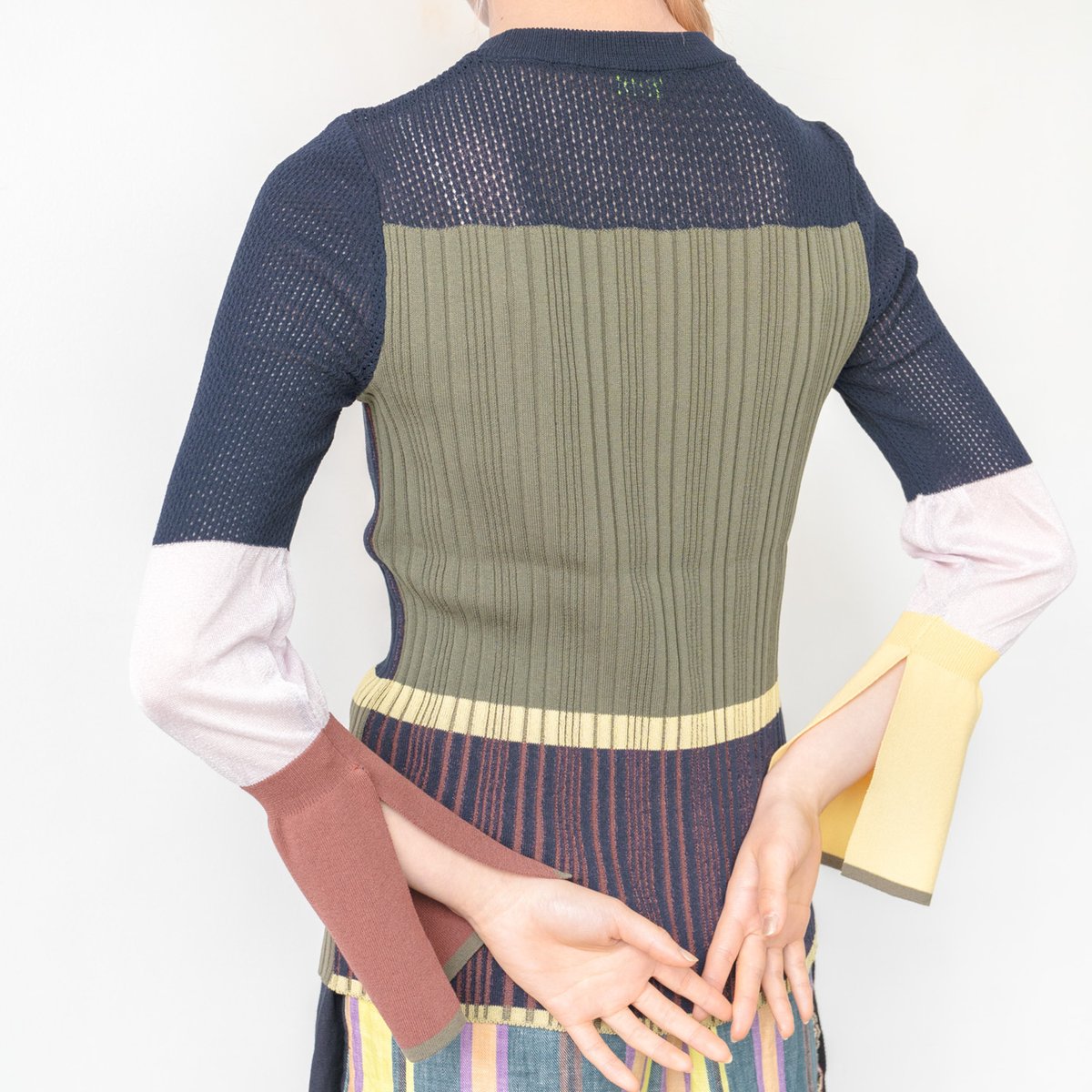 CACTUS リブトップス｜ネイビー（COQ-24SS-CM-02_075） | COQ
