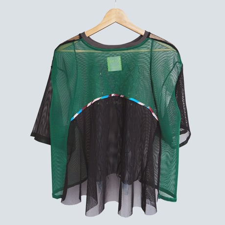 SWAY MESH トップス | ブラック（COQ-25SS-K007_005)