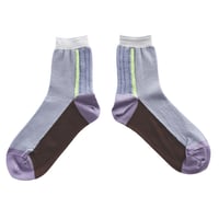 Leaf line socks  /  グレー(CT-19SS-1-N7/GY)