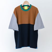 LINE TONE ティーシャツ | ブラウン（COQ-23SS-A-007_030）