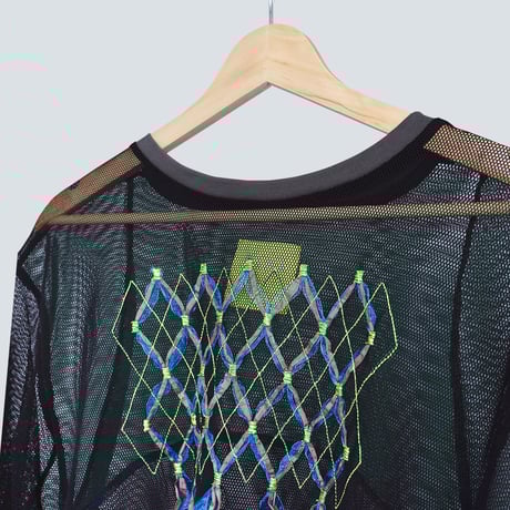 SWAY MESH トップス | ブラック（COQ-25SS-K007_005)