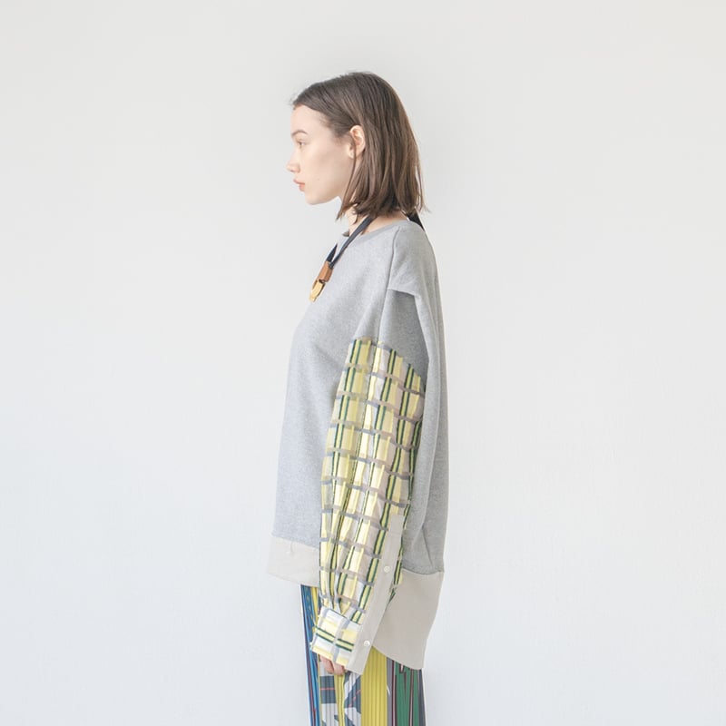 希少✨現行 かぐれ　ボア　プルオーバー　グレー かぐれ（カグレ）の「ウールボアプルオーバー（スウェット