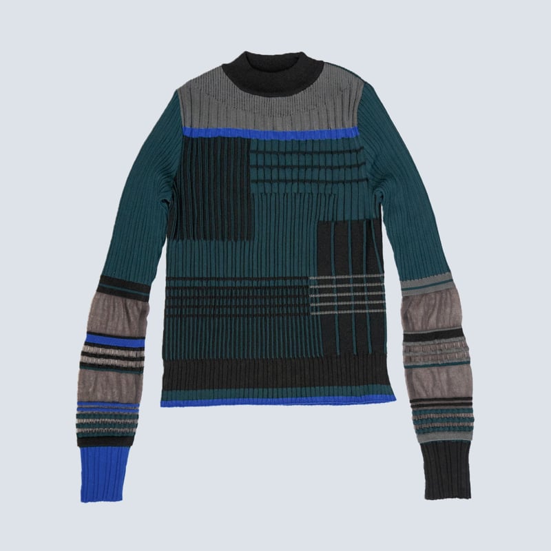 トップス cococh CONCORD リブトップス｜ダークグリーン（COQ-25AW-CM-01_065） | COQ