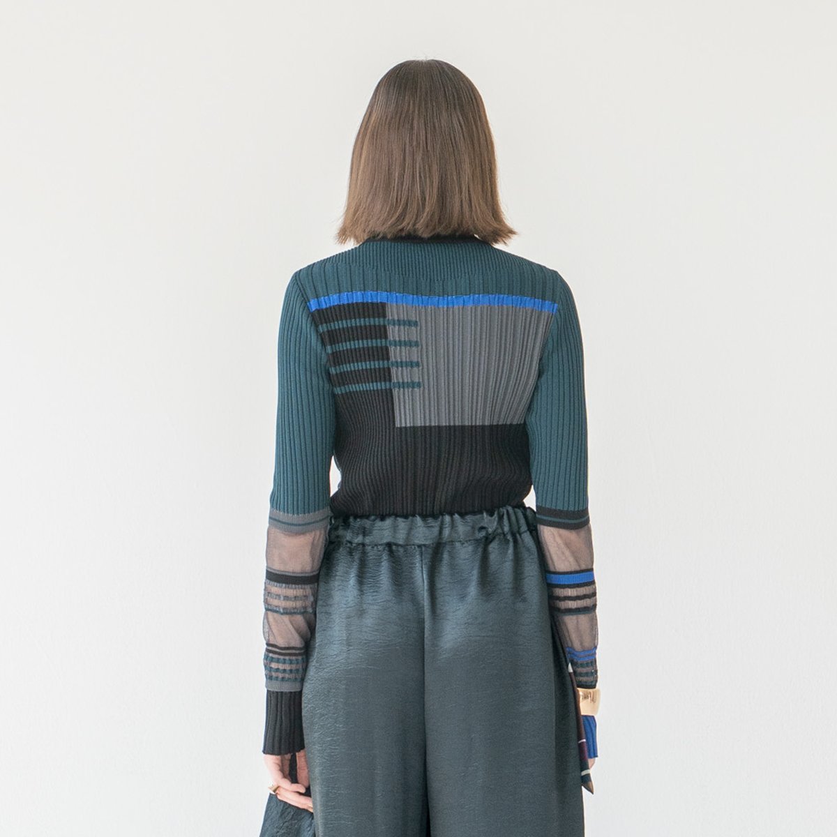 CONCORD リブトップス｜ダークグリーン（COQ-25AW-CM-01_065） | COQ