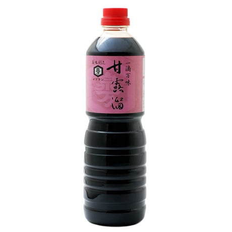 甘露溜1L｜プロの料理人も愛用 たまり醤油 濃厚な旨味 寿司 刺身 煮物 和食 業務用 家庭用 本格調味料
