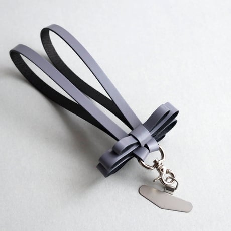 [sou series] リボン ハンドストラップ #ライトパープル / ribbon hand strap #light purple
