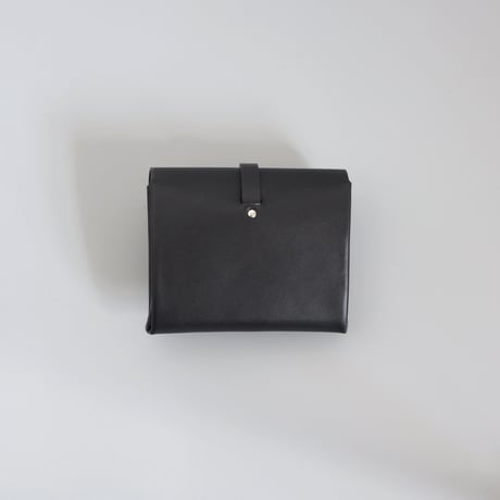 [ ori series] 折りショートウォレット＃黒 / ori short wallet #black