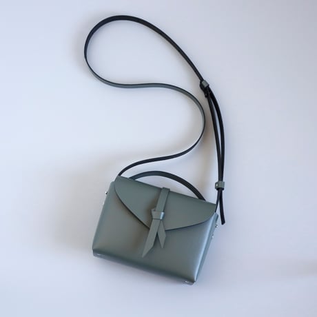 [ ori series]  折りボックスバッグ ミニ ＃カーキ / ori box bag mini  #khaki