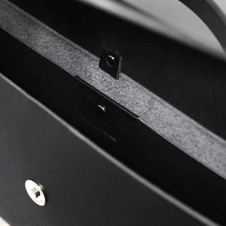 [ ori series]  折り ボックスバッグ スリム＃黒   / ori box bag slim  #black