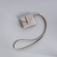 [ ori series] 折り ストラップケース＃グレージュ / ori strap case #greige