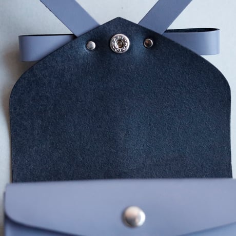 [archive] 裏面難あり リボン ショートウォレット #ライトパープル / ribbon short wallet #light purple