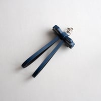 [sou series] リボン ハンドストラップ #ネイビー / ribbon hand strap #navy