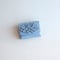 [花圃] フラワー ミニウォレット グレイブルー / [flower garden] flower mini wallet #grayblue