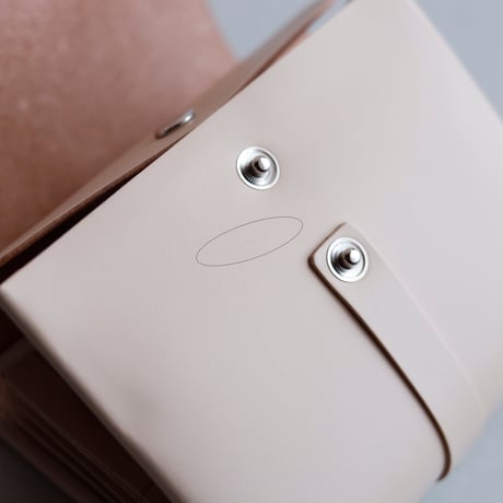 [archive] 傷・シワ・裏面難あり リボン ショートウォレット ベージュ/ ribbon short wallet beige