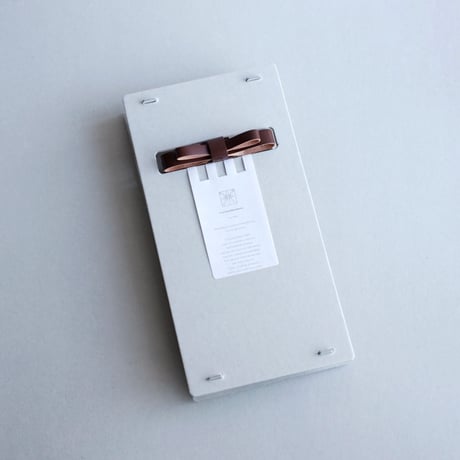 [sou series] リボン ハンドストラップ #ブラウン / ribbon hand strap #brown