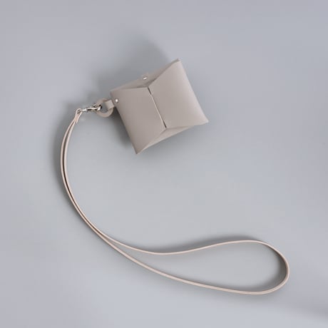 [ ori series] 折り ストラップケース＃グレージュ / ori strap case #greige