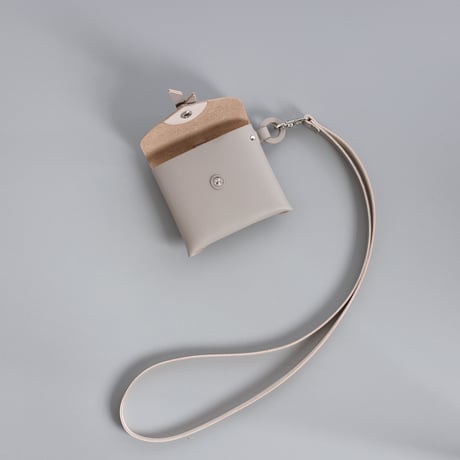 [ ori series] 折り ストラップケース＃グレージュ / ori strap case #greige