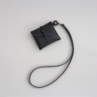 [ ori series] 折り ストラップケース＃黒 / ori strap case #black