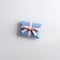 [ sou series] リボンカードケース＃グレイブルーxピンク / ribbon card case #grayblue x pink