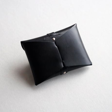 [ sou series] リボンカードケース＃黒 / ribbon card case #black