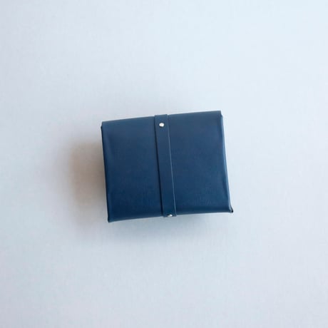 [sou series] リボン ショートウォレット #ネイビー/ ribbon short wallet #navy