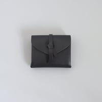 [ ori series] 折りショートウォレット＃黒 / ori short wallet #black