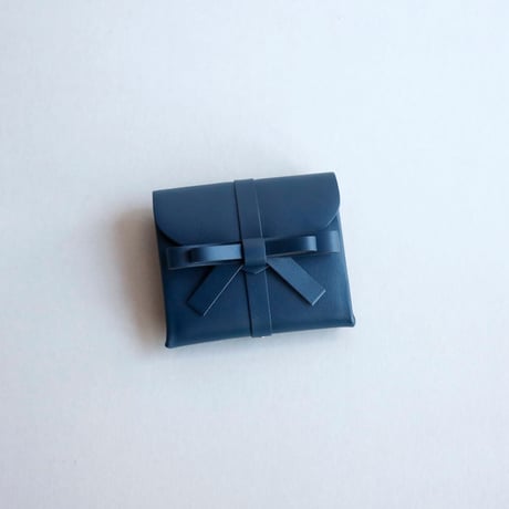 archi build products リボンショートウォレット sou series] リボン ショートウォレット 黒/ ribbon short wall