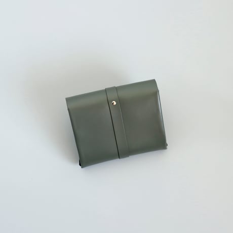 [sou series] リボン ショートウォレット カーキ/ ribbon short wallet khaki