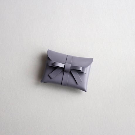 [ sou series] リボンカードケース＃ライトパープル / ribbon card case #light purple