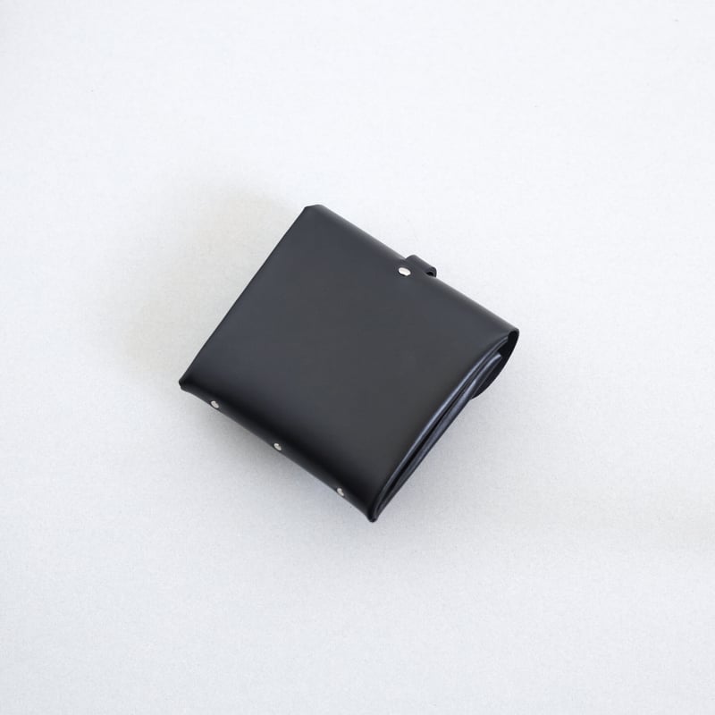   黒 ミニ財布 楽天市場】二つ折り財布 レディース財布 黒 本革 牛革