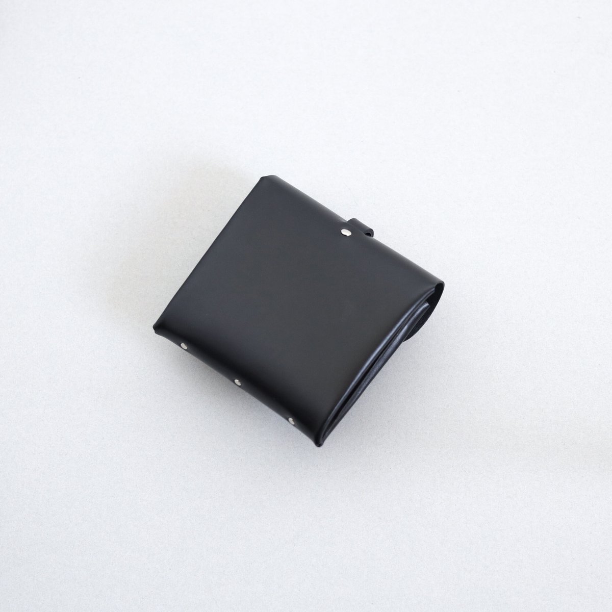 [ ori series] 折りミニウォレット＃黒 / ori mini wallet #black