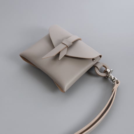 [ ori series] 折り ストラップケース＃グレージュ / ori strap case #greige