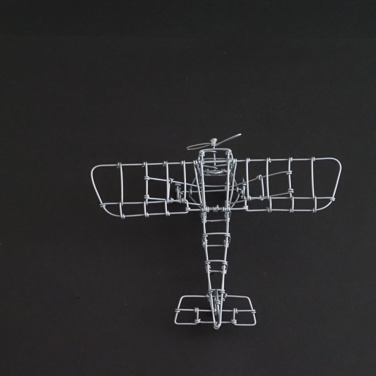 針金の飛行機 (小) 【ワイヤークラフト】 | WIREISM