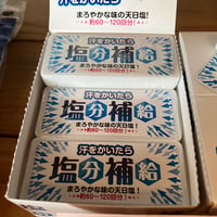 塩の粒　天日塩の結晶
