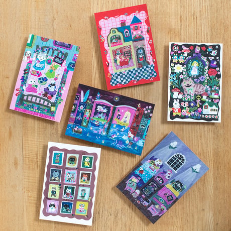 Yumi Kitagishi Postcard Set H
