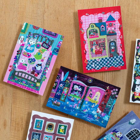 Yumi Kitagishi Postcard Set H