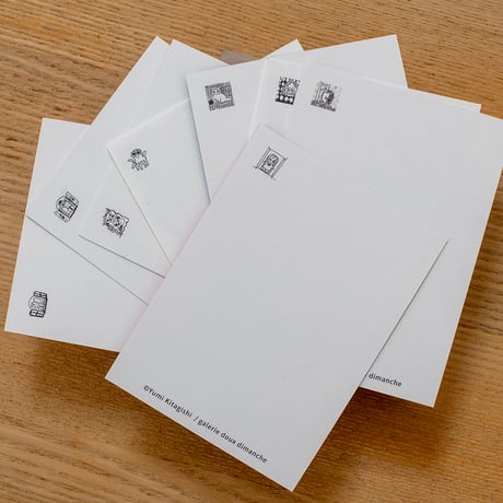 Yumi Kitagishi Mini Card Set "Dollhouse"