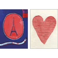 Small card set Coeurs | Aurélia Fronty
