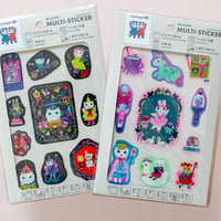 yumi kitagishi　Multi sticker　B：set of 2