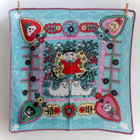 YUMI KITAGISHI HANDKERCHIEF / Fairy BLUE