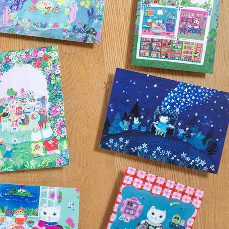 Yumi Kitagishi Postcard Set G