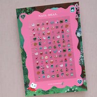 Yumi kitagishi  NAIL STICKER PINK