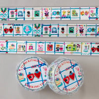yumi kitagishi Masking Tape 18mm ANIMAL FAN CLUB