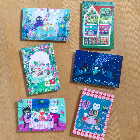 Yumi Kitagishi Postcard Set G