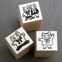 Set of 3 Small stamp type A | Yumi kitagishi