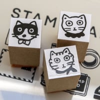 Set of 3 Small stamp type B | Yumi kitagishi