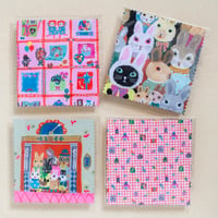 Yumi Kitagishi Eyeglass Cleaning Cloth Set (4 pieces)