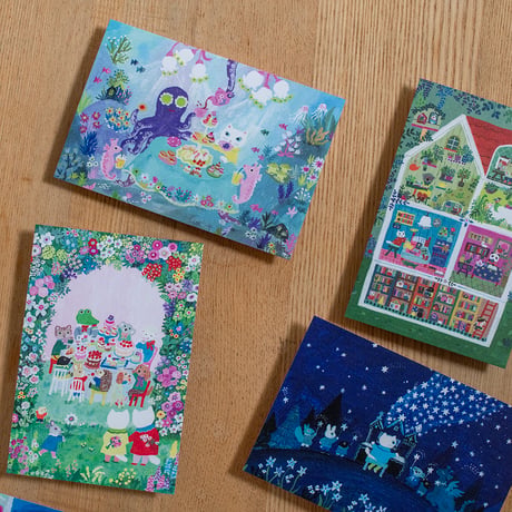 Yumi Kitagishi Postcard Set G