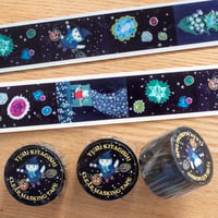 Yumi Kitagishi Clear Pet Masking Tape 30mm NIGHT BIJOU